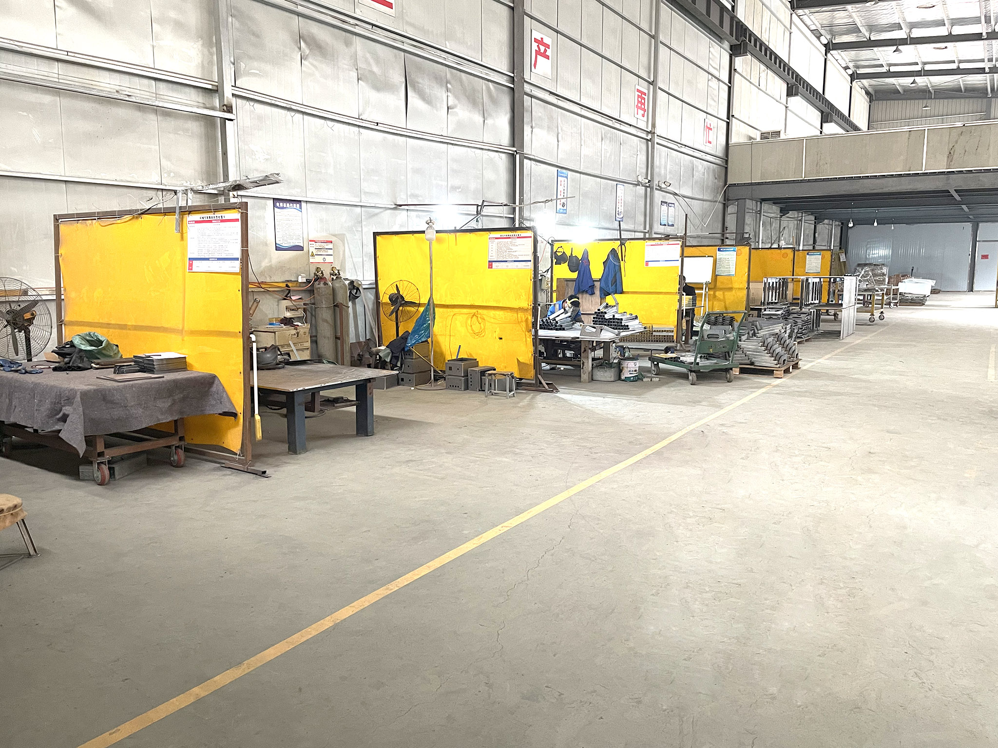 Welding area